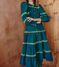 Celia B - Hasu Tiered Midi Dress