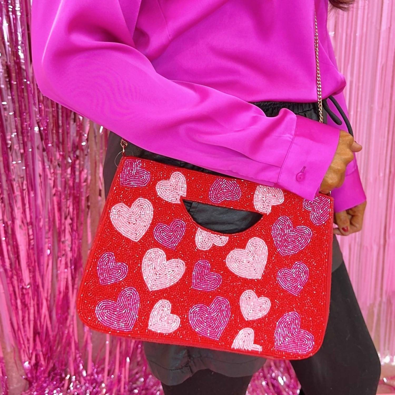 Treasure Jewels - Love Me Clutch Bag