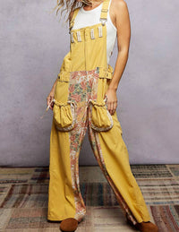 Pol - Full Length Floral Jumpsuit