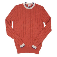 Luigi Borrelli Napoli - Men's Cable Knit Cotton Sweater