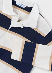 Mayoral - Boy's Striped Rugby Polo Shirt
