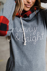 Merry & Bright Doublehood Sweatshirt