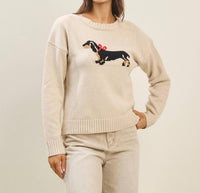 Able - Lily Dog Crewneck Sweater