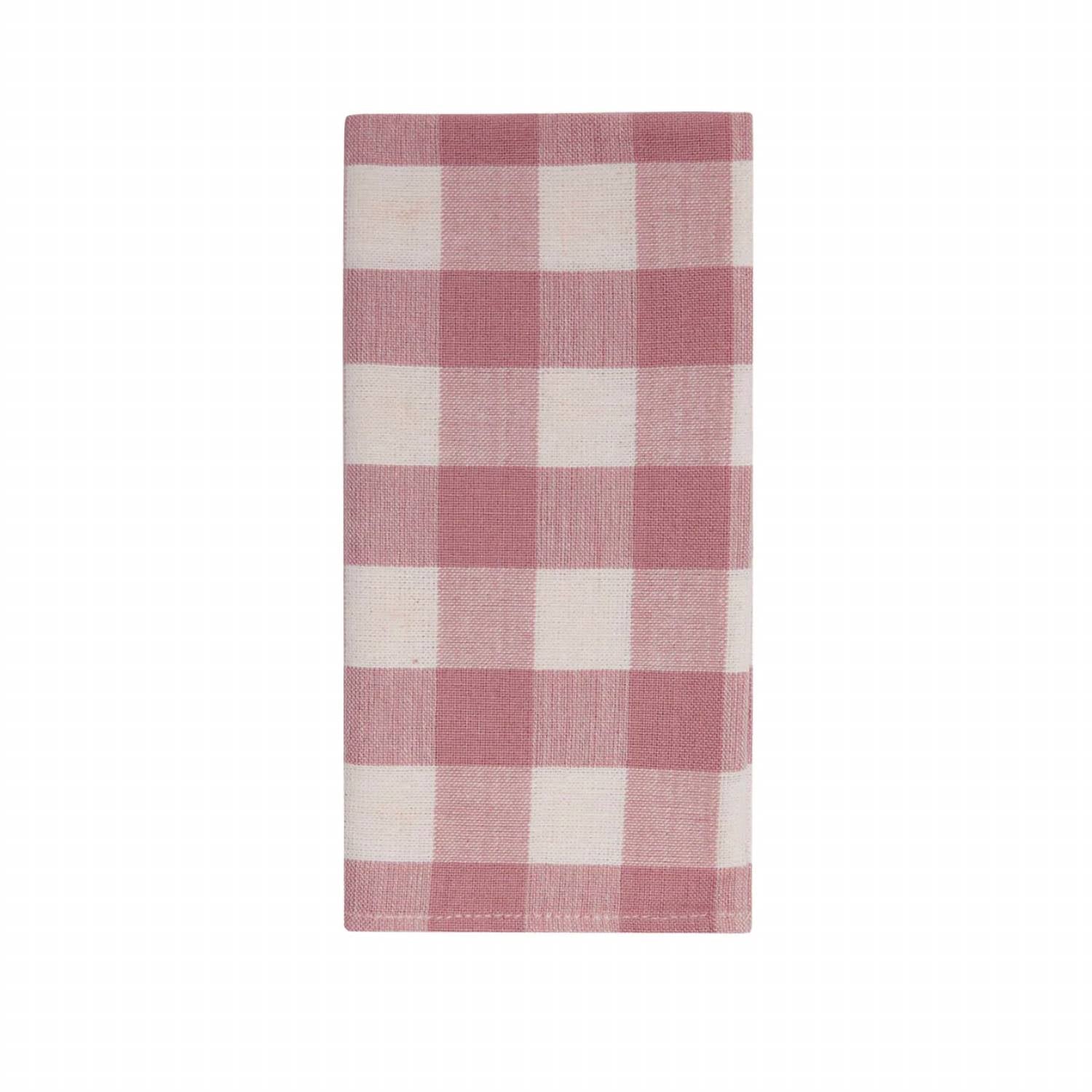 Heather Taylor Home - Rosa Gingham Napkins Set