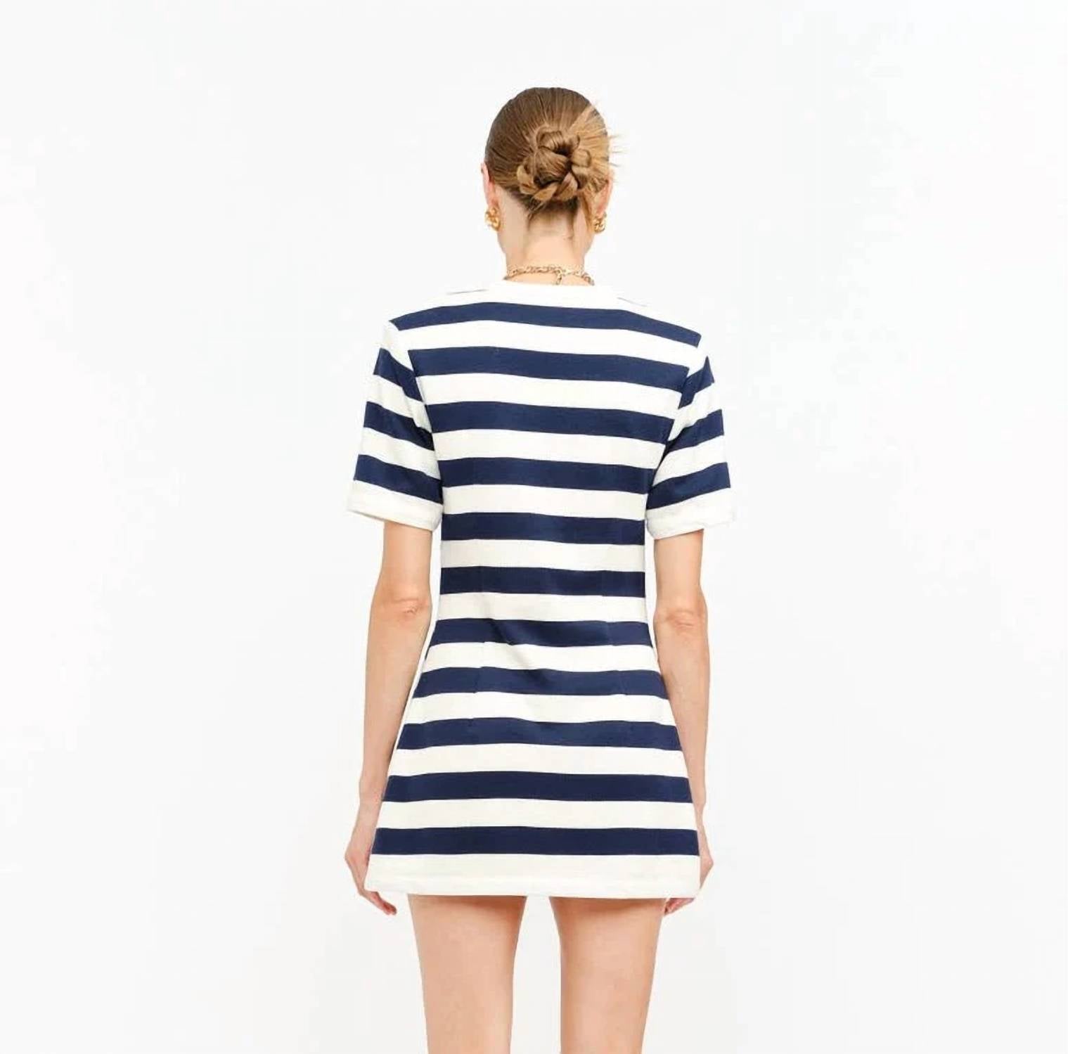 Sofie The Label - Classic Striped Mini Dress
