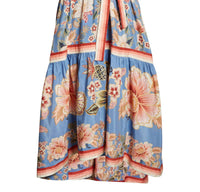 Farm Rio - Superbloom Tapestry V-neck Maxi Dress