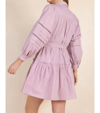 Before You Collection - Eyelet Balloon Sleeve Dress
