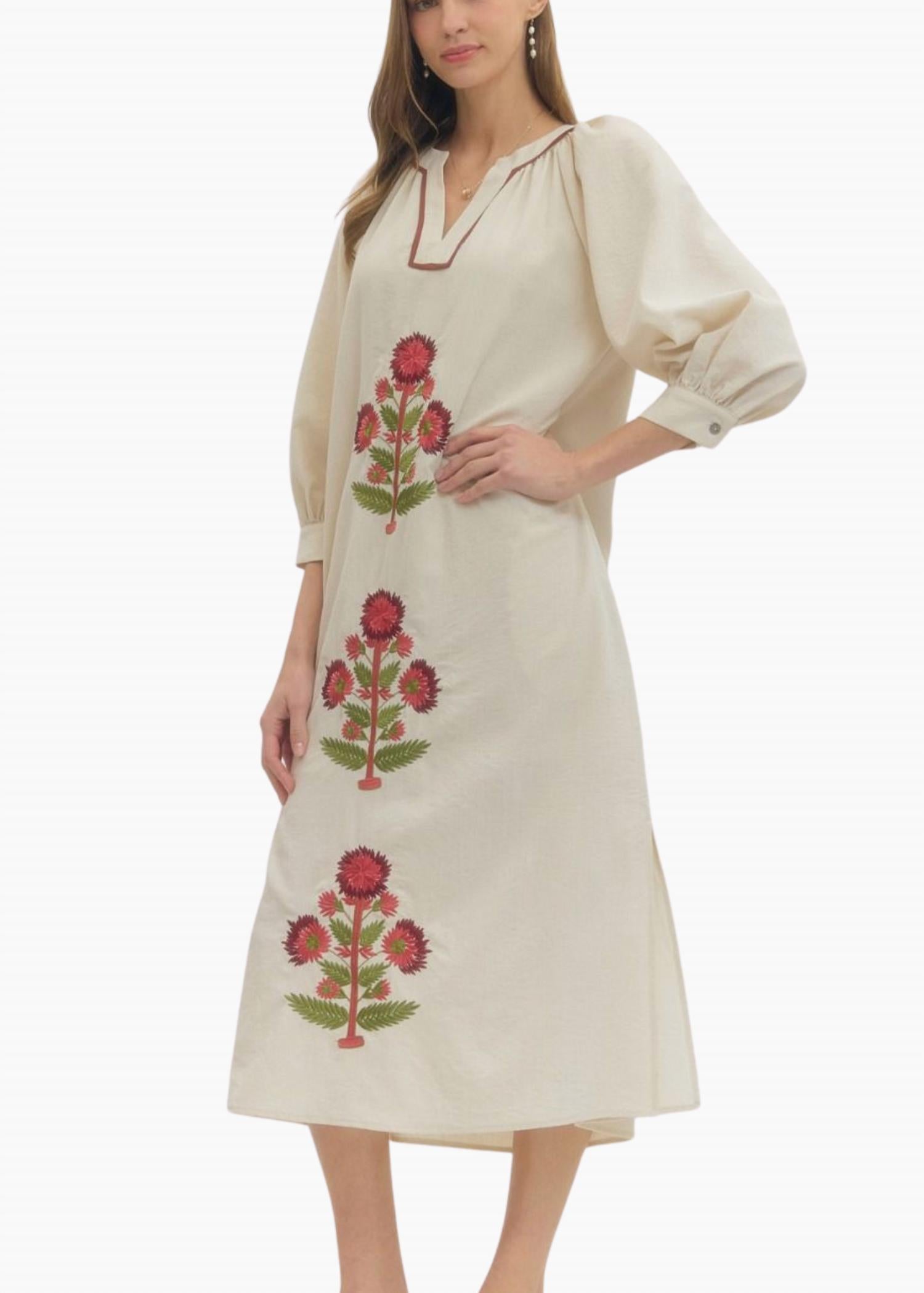 Entro - Katy Blockprint Dress
