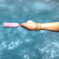 Canvas Style - Women's Stretch Beaded Heart Bracelet