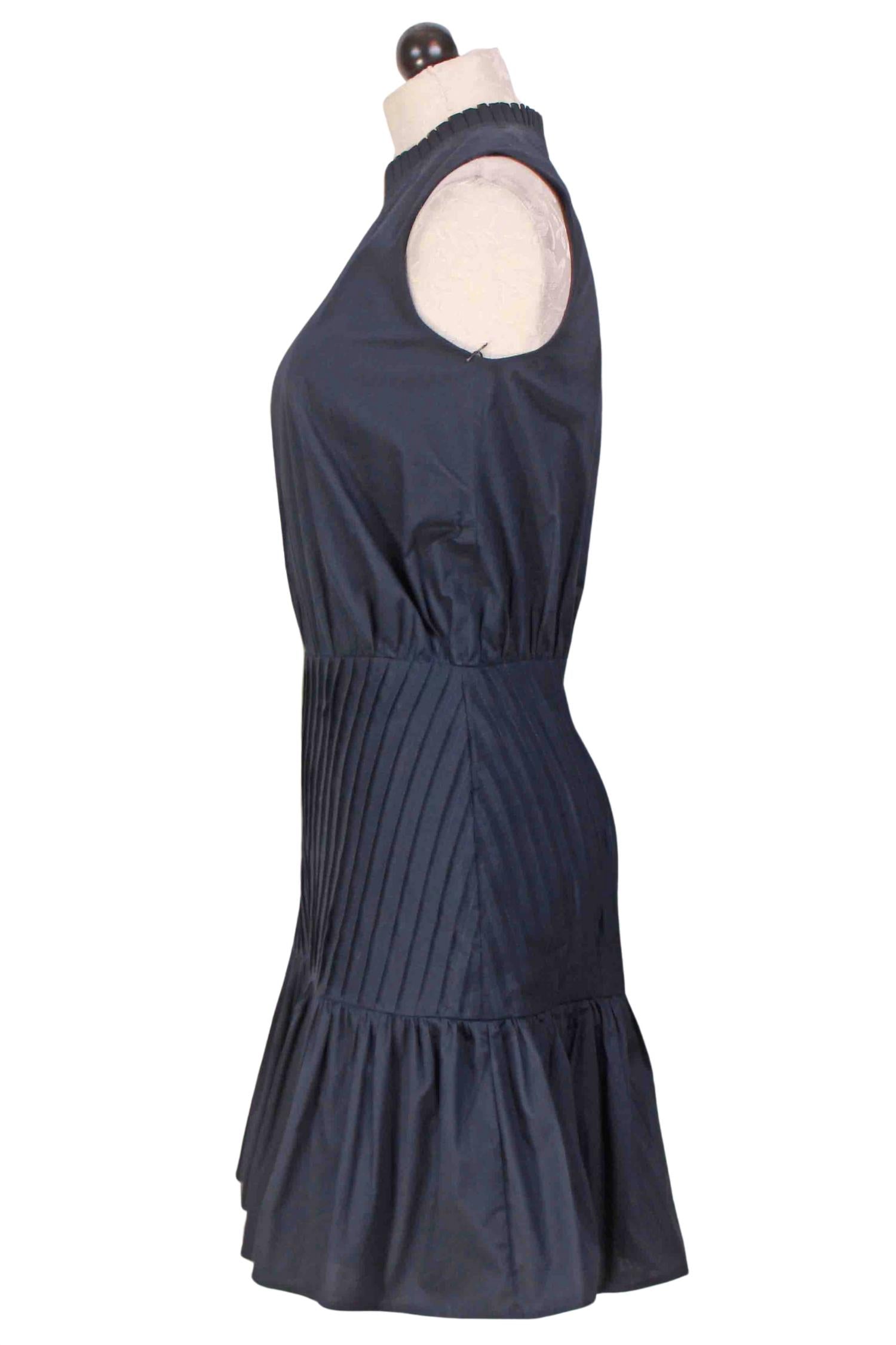 Kleid Women's Niza Mini Dress in navy - women's dress - detail view