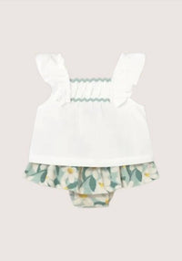 Mayoral - Girls' Patterned Blouse And Skirt