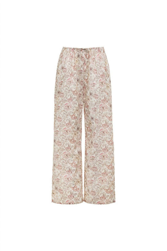 Montce - Floral Drawstring Pant