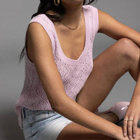 Weekend Los Angeles - Bailey Square Neck Knit Top