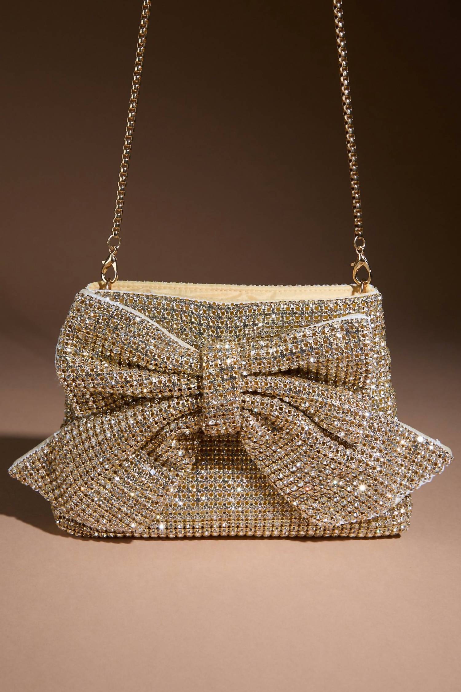 Urban Expressions - Women's Gretchen Glitz Bow Evening Bag