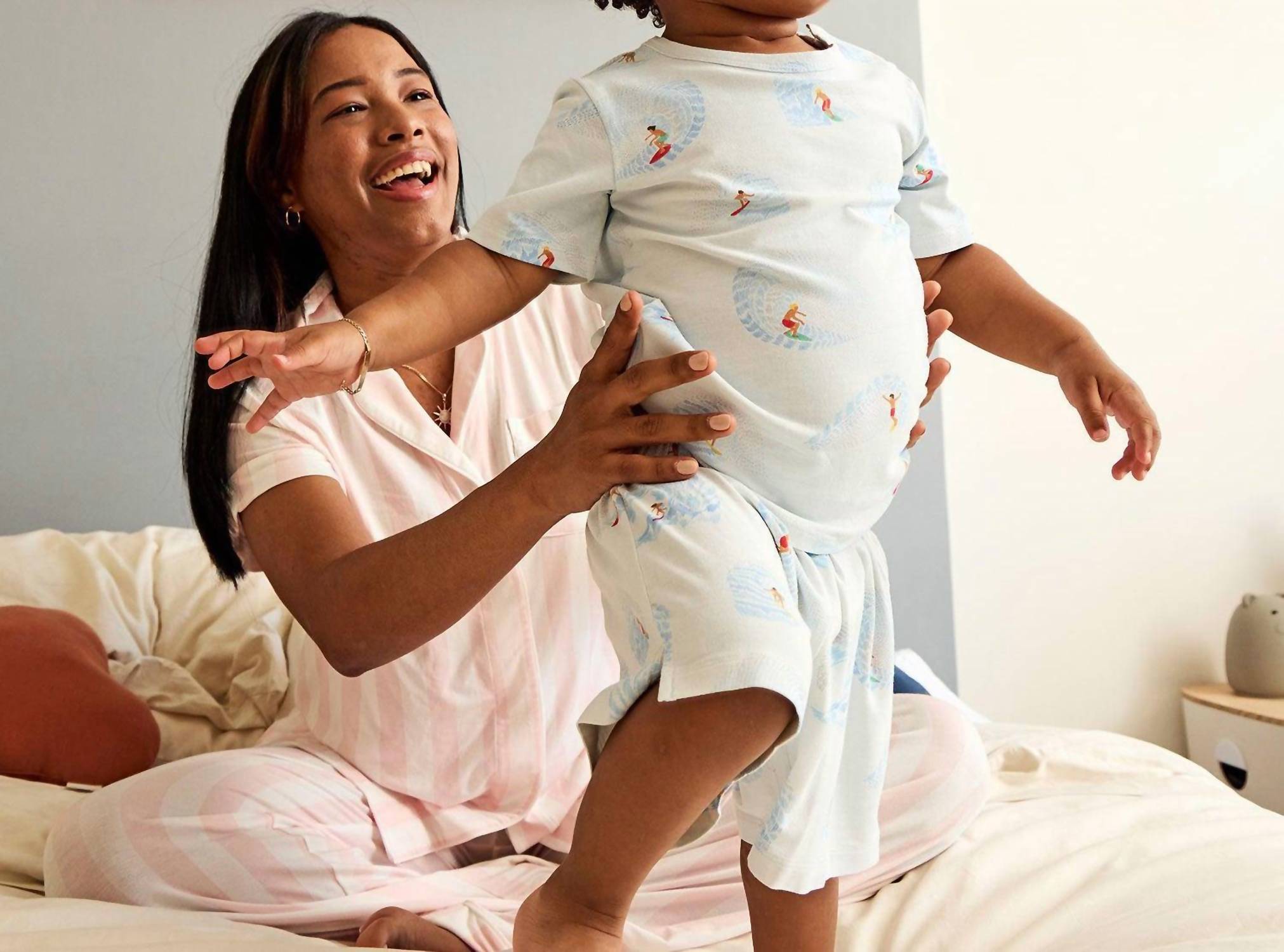Magnetic Me - Boy's Big Sur Rightfit Magnetic No Drama Pajama Short Sleeve Short Set