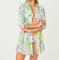 Lilly Pulitzer - Natalie Shirtdress Cover-up