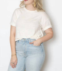 Ma'Ry'Ya - Classic Linen R-neck Tee