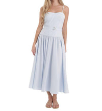 Karina Grimaldi - Mavi Stripe Midi Dress