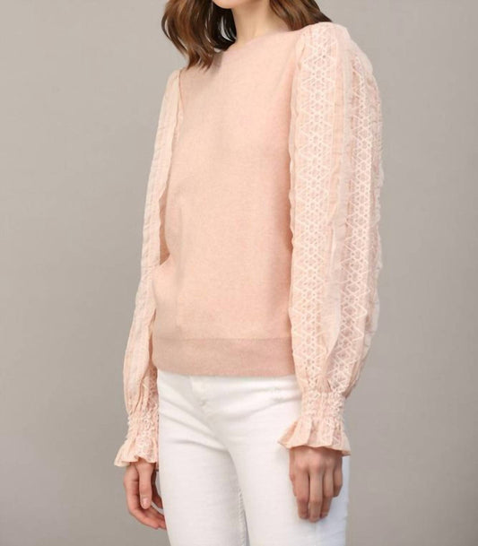 Fate - Woven Sleeve Sweater