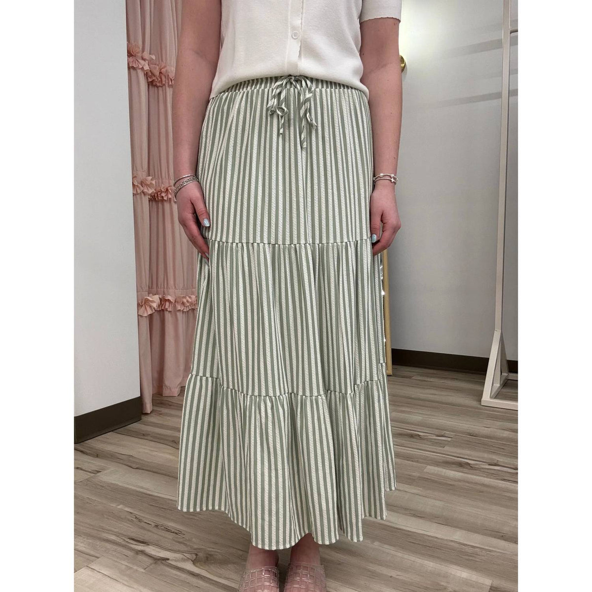 Mikarose - Meadow Breeze Tiered Skirt