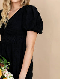 Polagram - Dani Eyelet Midi Dress