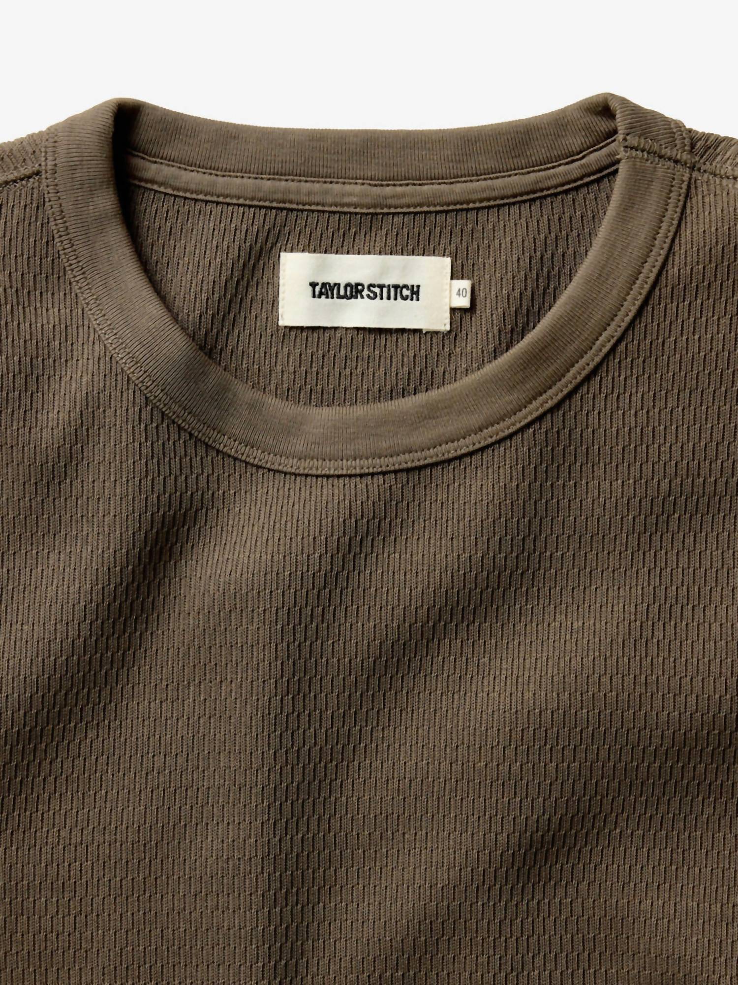 Taylor Stitch - Organic Cotton Waffle Crew Top