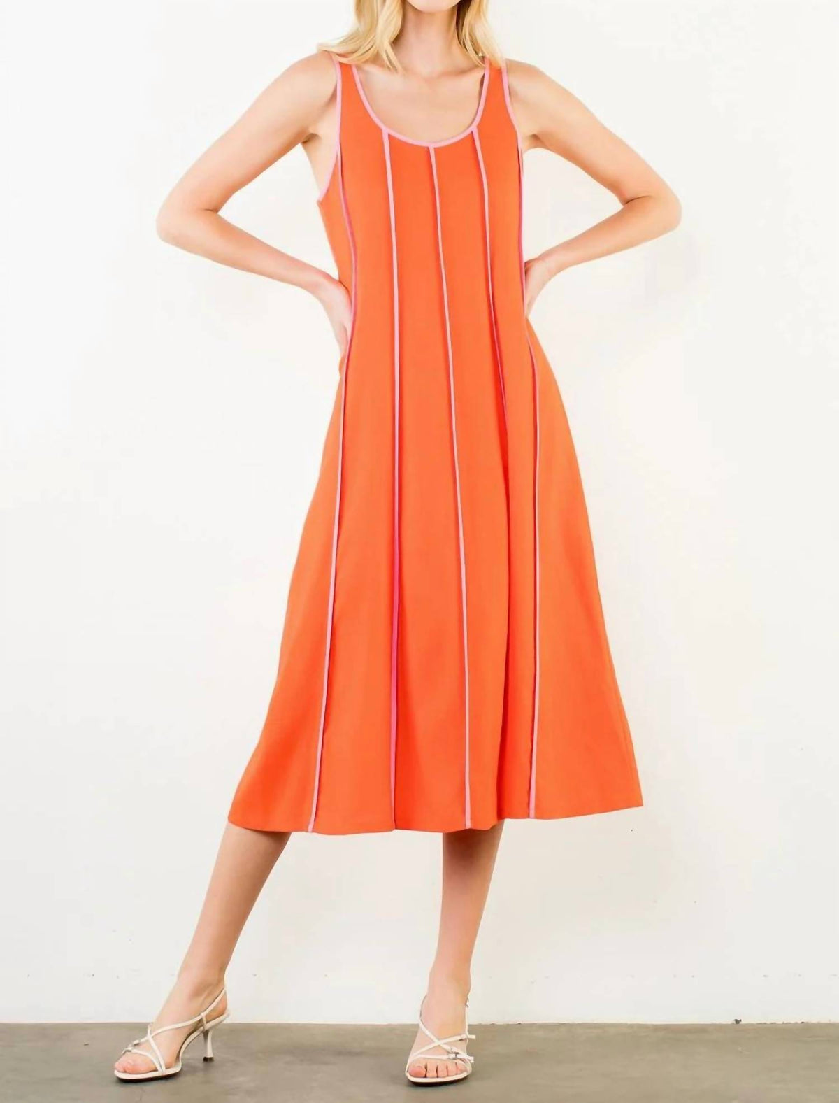Thml - Sleeveless Striped Dress