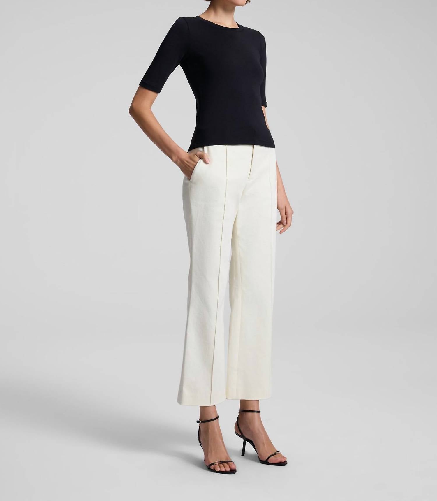A.L.C. - Jay Kick Flare Cropped Pants