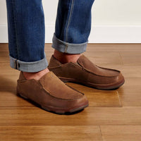 Olukai - Men's Moloa Leather Slip On Shoes