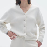 Guest In Residence - Collegiate V Neck Cardigan