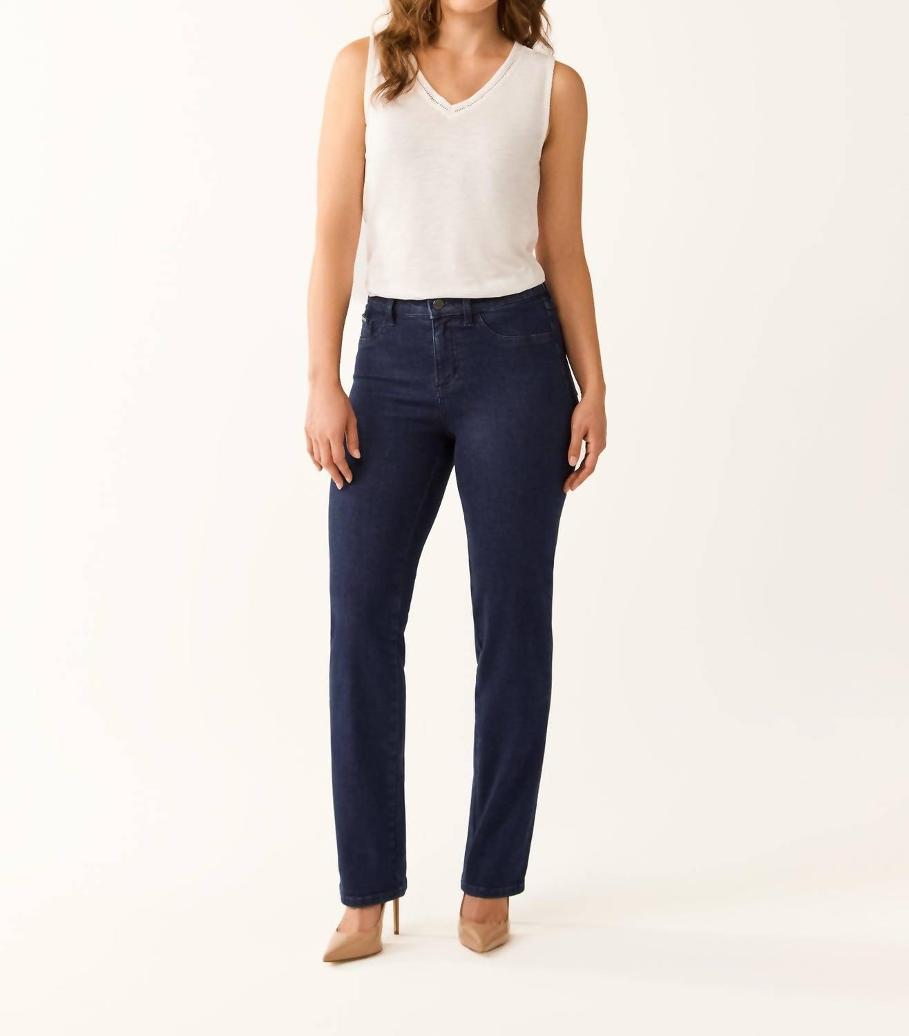 Fdj - Straight Leg Denim Jeans