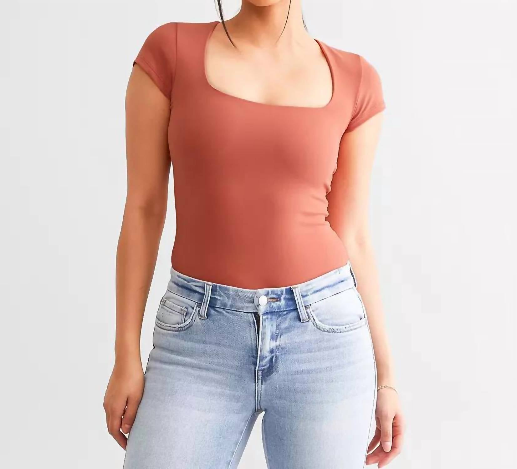 Free People - Square Eyes Bodysuit