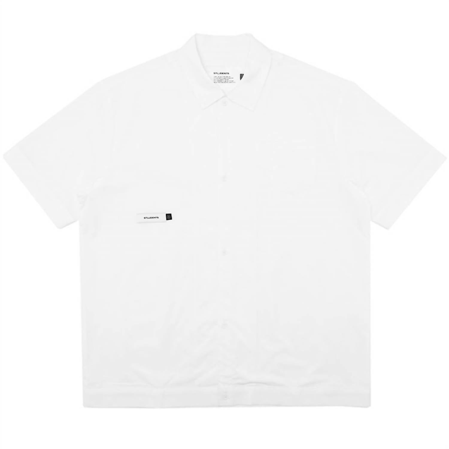 Students Golf - Oxford Short Sleeve Poplin Button-up Shirt