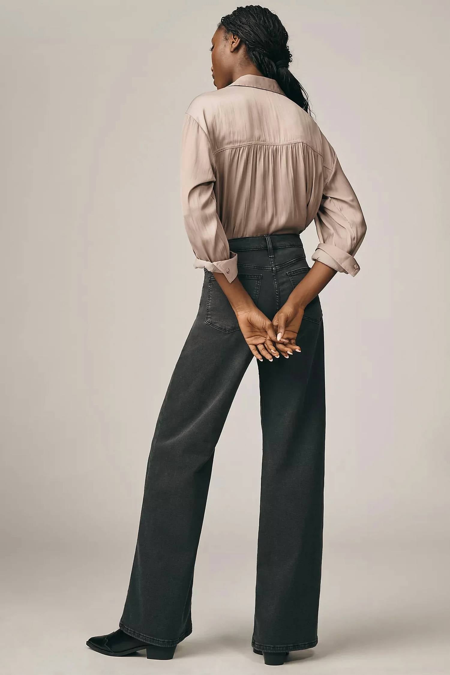 Joe'S Jeans - The Lou Lou Low-rise Wide-leg Jeans