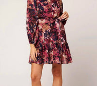 Cleobella Elvia Mini Dress in bergamo print 1 - women's dress