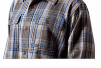 Ariat - Men's Rebar Heavy Flannel Long Sleeve Button Up Shirt