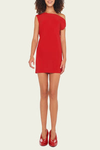 Norma Kamali - Drop Shoulder Mini Dress