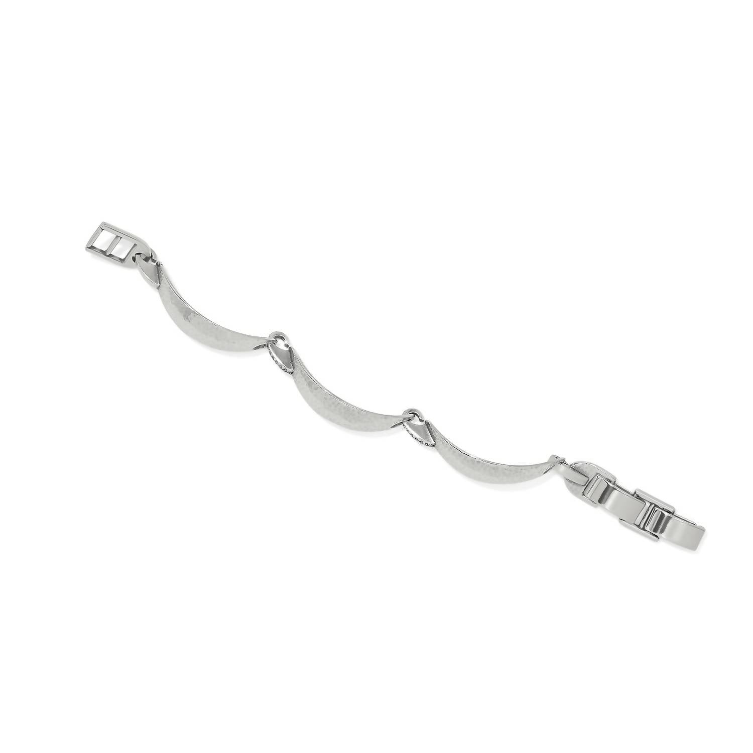 Brighton Women's Meridian Orbit Link Bracelet in silver - women's jewelry - alternate view
