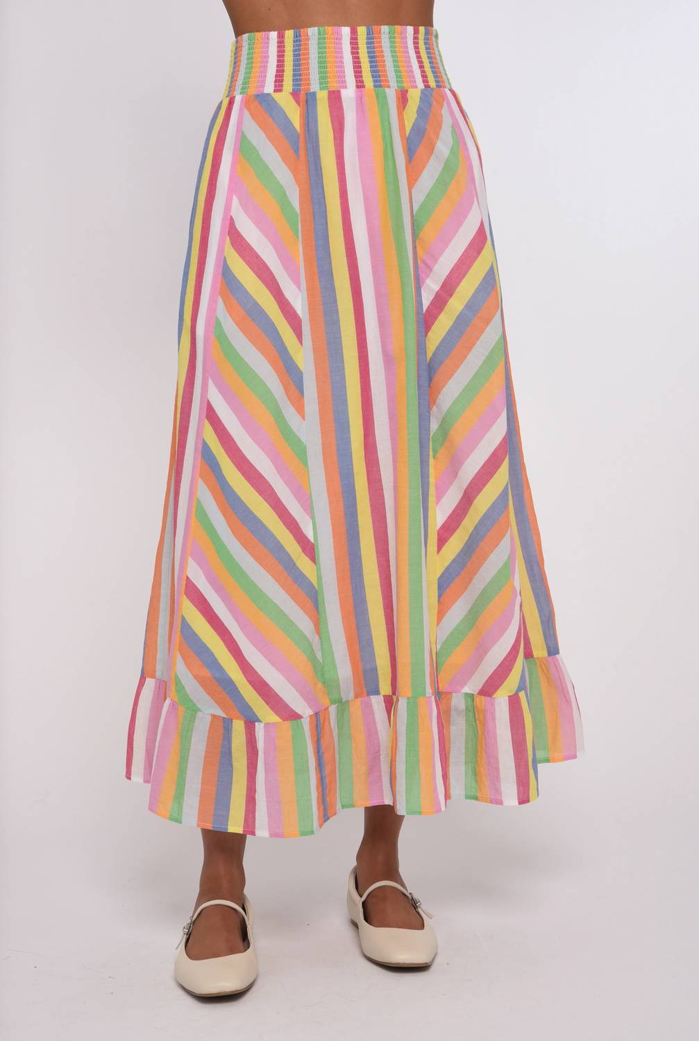 Love The Label - Pull-on Midi Skirt