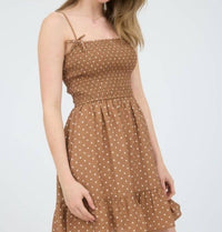Blu Pepper - Polka Dot Mini Dress
