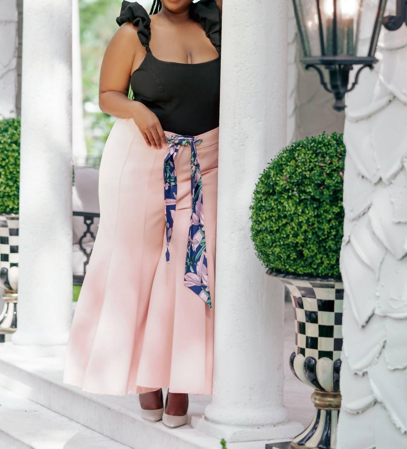 Adriana Contreras - Bodysuit With Puff Straps - Plus