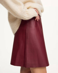 By Malene Birger - Namia Leather Mini Skirt