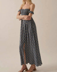 By Together - Flora Smocked Maxi Dress