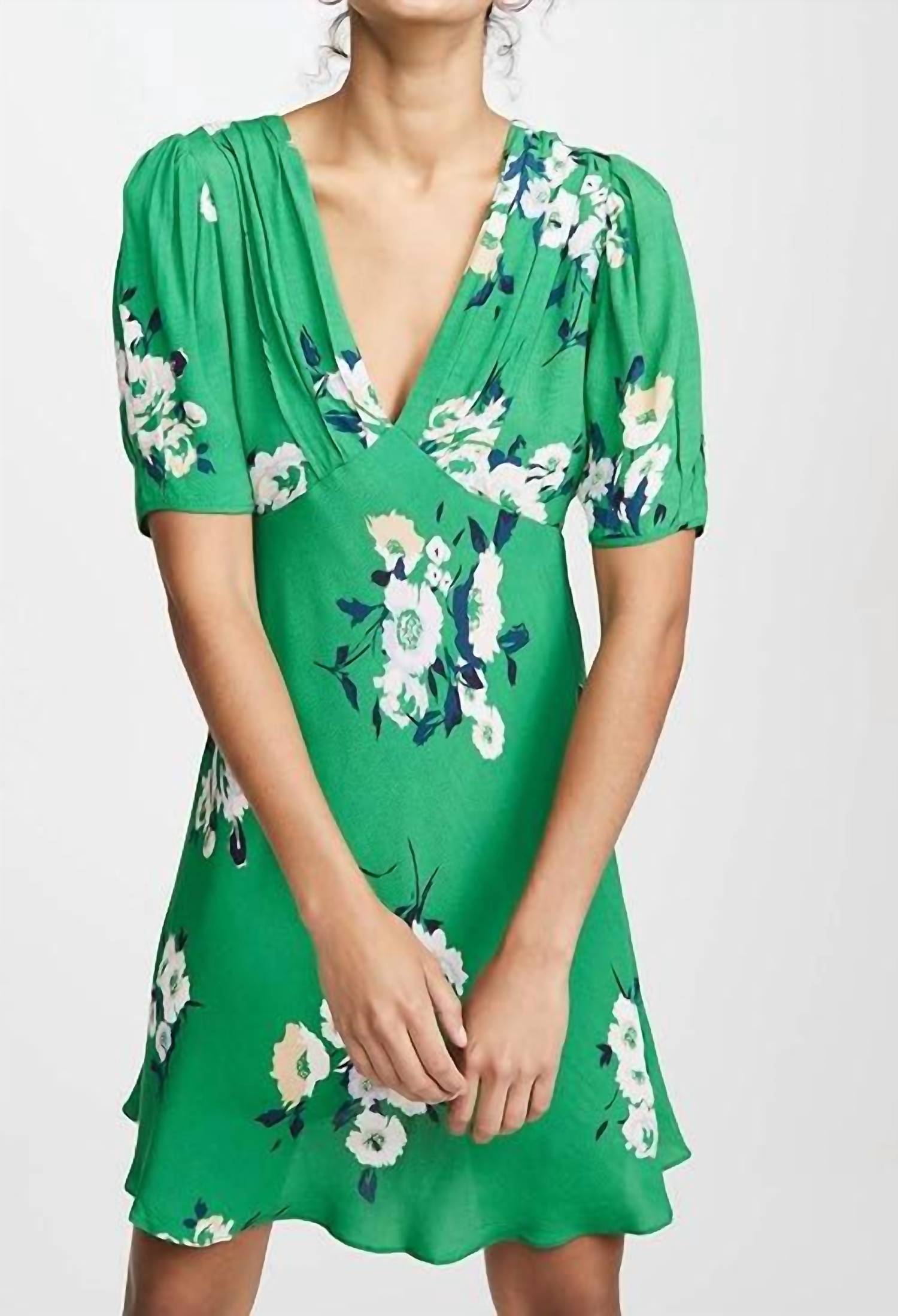 Free People - Neon Garden Mini Dress