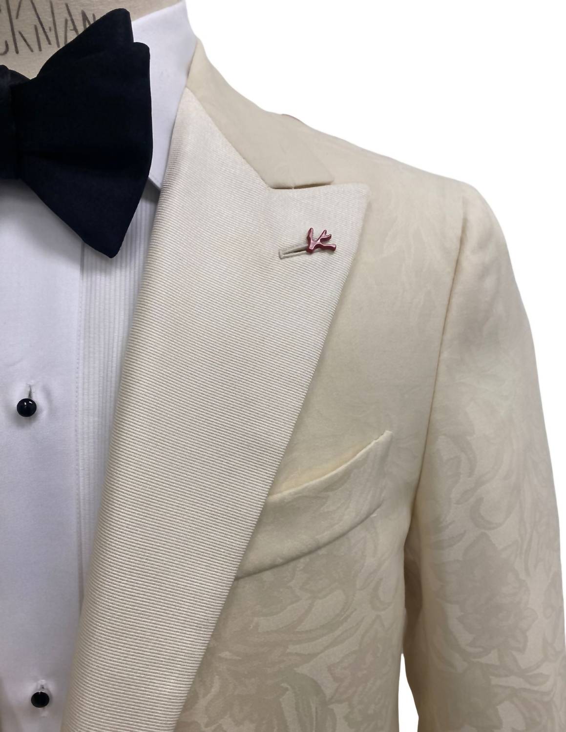 Isaia - Men's Floral Jacquard Dinner Suit