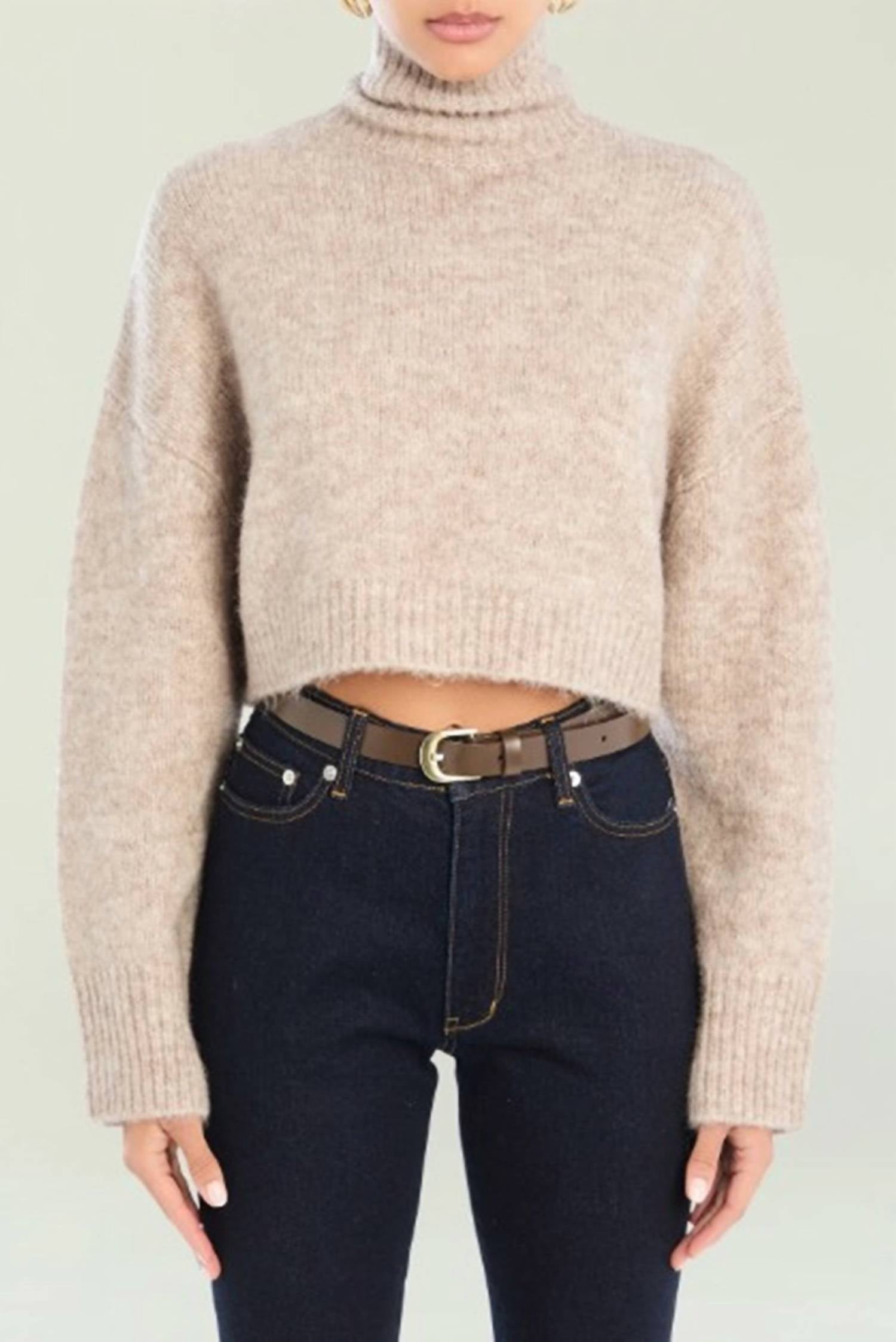 SER.O.YA Tahara Sweater in desert - women's sweater