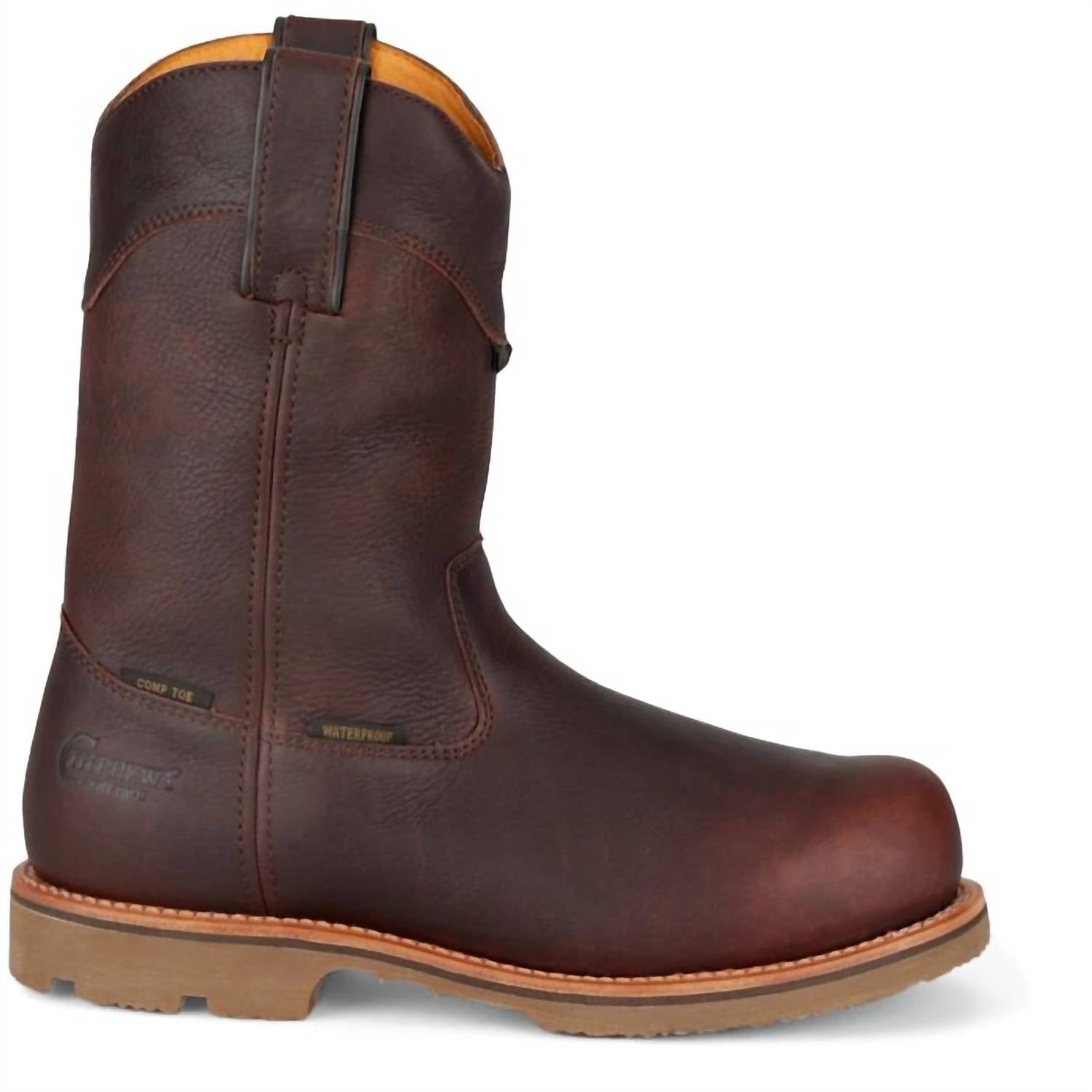 Chippewa - Men's Waterproof Nano Comp Toe Boots