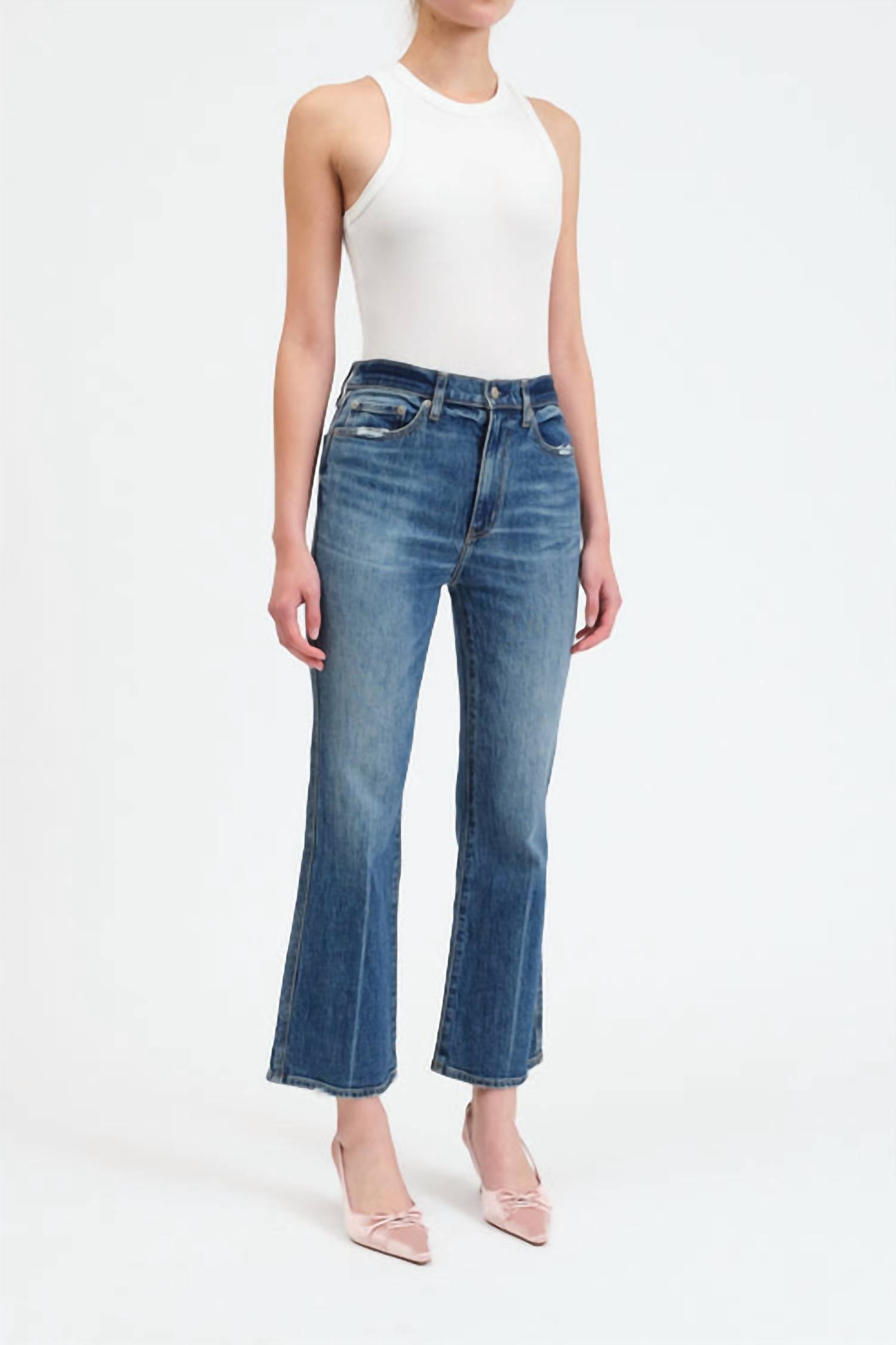 Daze - Soho High Rise Flare Jeans