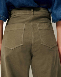 Sessun - Hudpeach Semi-wide Crop Pants