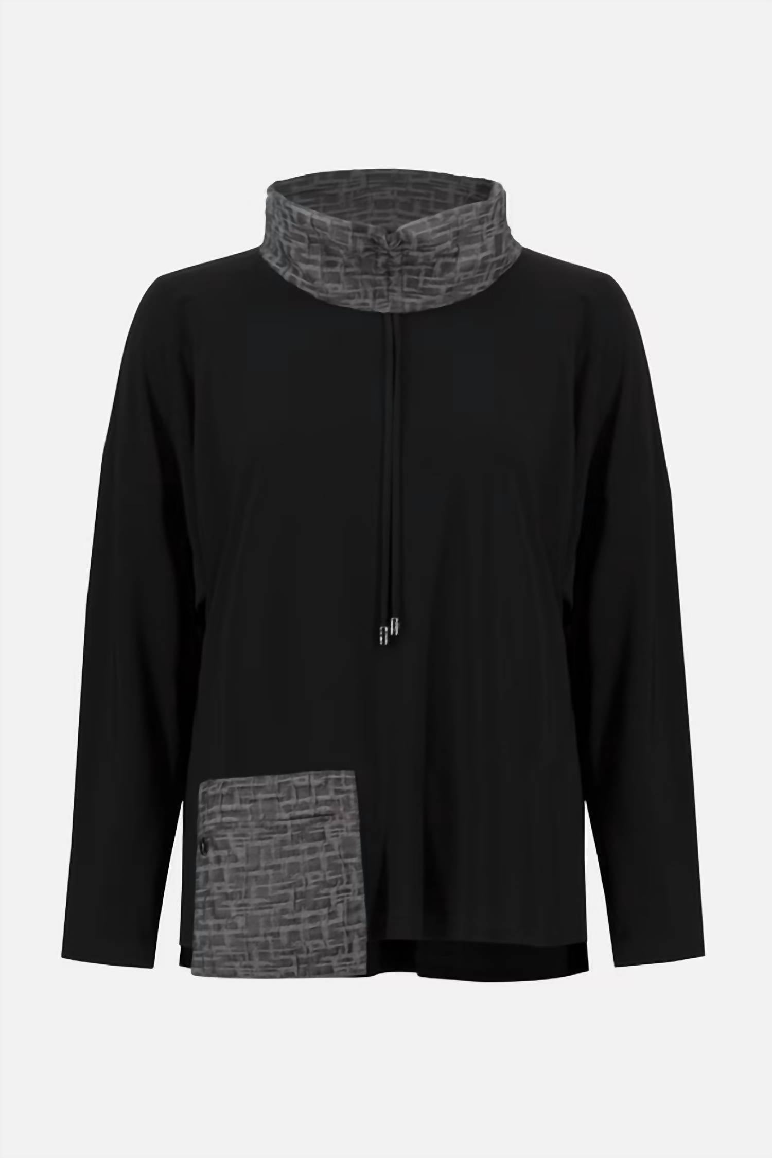 Joseph Ribkoff - Casual Mock Neck Pullover